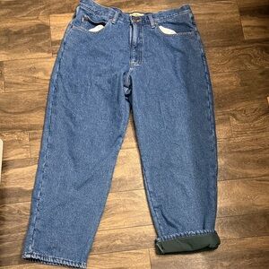 L.L. Bean Relaxed Fit Blue Jeans sz 36x28